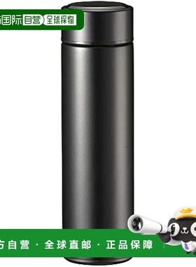 【日本直邮】Ohm欧姆 水壶 约6小时保温保冷/430ml/黑 ZAK-B001-K