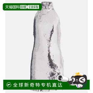 珠片迷你连衣裙 1h可退 女士 香港直邮Balmain metal金属 巴尔曼
