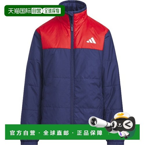 日本直邮adidas 儿童必备小号 Logo 宽松轻便加厚外套 (VD376-KA1