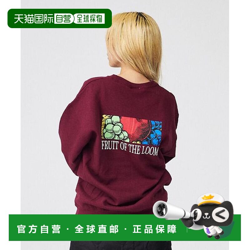 ABAHOUSE FRUIT OF THE LOOM 印花卫衣 标志 中性款
