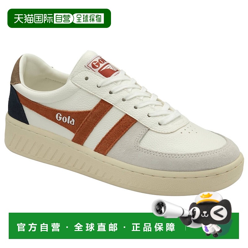 自营golaMen's Grandslam Trident Sneaker In White/moody Orang