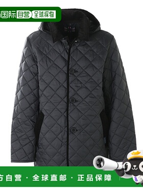 日本直邮LAVENHAM 绗缝夹克黑色男士有大码可选Denston SLJ9004 G