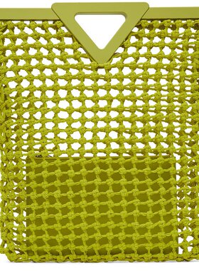 bottegaveneta葆蝶家女士绿色手提包时尚潮流经典百搭