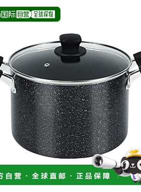 【日本直邮】PearlMetal珍珠金属 锅 咖喱炖菜22cm付玻璃盖α HB-
