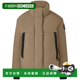 自营Canada Goose Junction Cropped Black Label Puffer Coat -