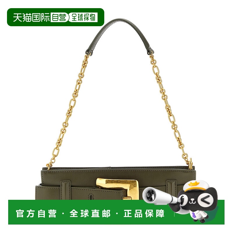 1h可退 香港直邮BALMAIN 女士单肩包 GN1LB024LSAX7DT SS2026 军