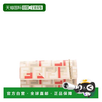 香港直邮FENDI 女士钱包 8M0365AV1YF1SY7 SS2025 花色 Fendi Rom