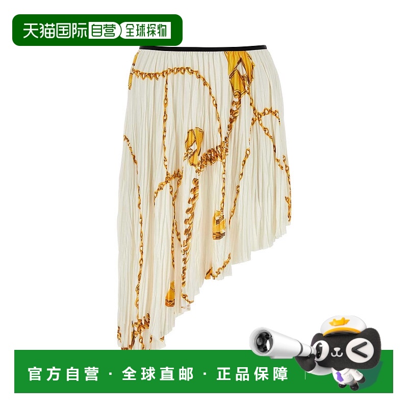 1h可退 香港直邮BURBERRY 女士半身裙 8088150B9555博柏利a字裙