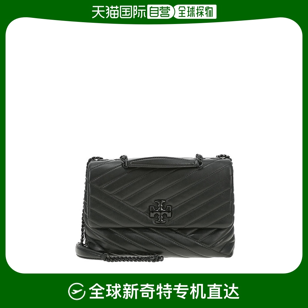 香港直邮TORY BURCH  KIRA系列 中号皮革人字纹女士单肩包 90857