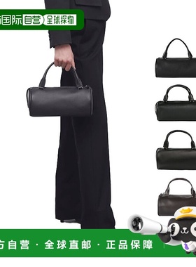 美国直邮THE ROW女士Edith拉链开合设计纯色小牛皮简约手提包新款