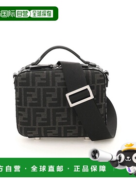 香港直邮FENDI 男士手提包 7VA552AG0MF0NPN SS2023 灰色 Fendi f