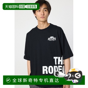 日本直郵RODEO 春夏款 BOWL 男士 WIDE 印花T恤 1h可退 421I CROWNS