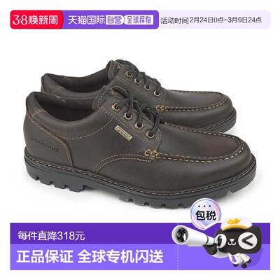 日本直邮Rockport 男士 Weather or Not Moc 牛津鞋防水宽版防雨2