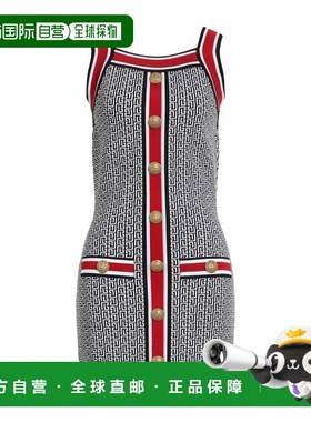 1h可退 香港直邮Balmain 巴尔曼 女士 夏装连衣裙 black黑色 舒适