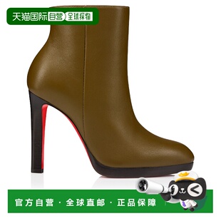 欧洲直邮CL路铂廷 红底鞋 25秋冬 女士高跟短靴 12601858920