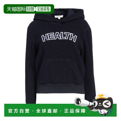 1h可退 香港直邮SPORTY & RICH 女士 连帽运动衫 blue蓝色 舒适时