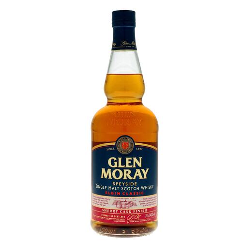 欧洲直邮Glen Moray格兰莫雷威士忌40度700ml15年单一麦芽英国
