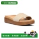 Pliner Platform Fiji Womens 自营Donald Leather Slide Ivory