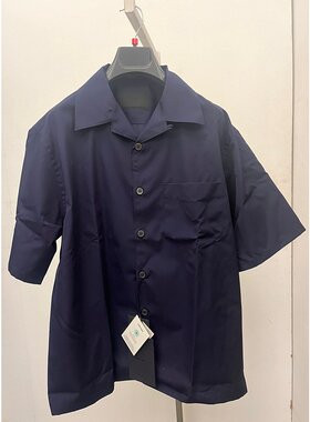 Prada 翻领短袖衬衫 UCS41416FY