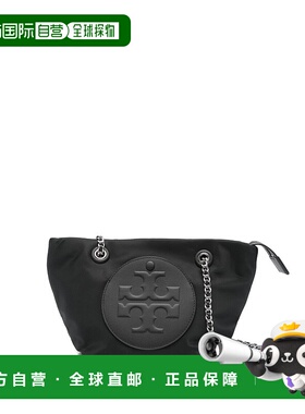 香港直邮TORY BURCH 女士单肩包 175639001 CO 黑色 Ella Small N