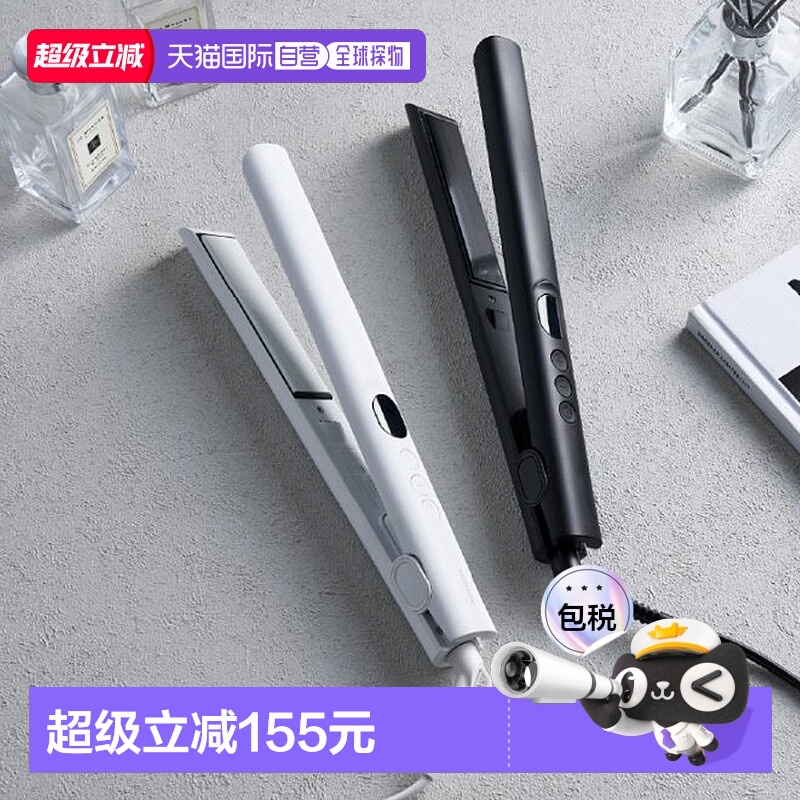 【日本直邮】TESCOM直板夹25mm长夹板直发器TS360A负离子陶瓷涂层