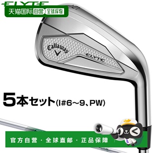 日本直邮Callaway 日本 ELYTE 铁杆 NSPRO950GH neo 钢杆身 5 件