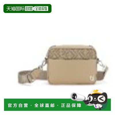 香港直邮FENDI 男士斜挎包 7M0286AV83F19VE AW2025 浅棕色单肩包