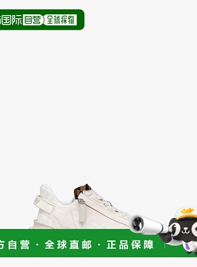 1h可退 欧洲直邮Fendi芬迪Frist女士运动鞋独到牛皮革系带老爹鞋