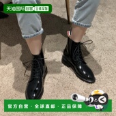 香港直邮Thom 女士 Browne 1h可退 汤姆 布朗 漆皮及踝靴 FFB101A