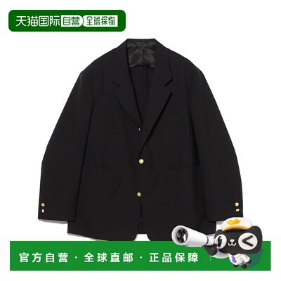 1h可退 日本直邮STUDIO NICHOLSON 男装 3粒扣宽松羊毛质感休闲西