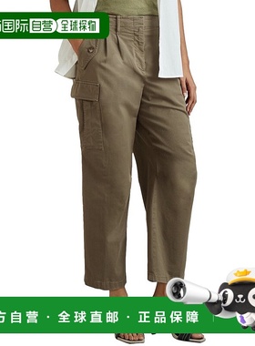 自营 Reiss Indie锥形战斗裤-米色 女裤直发美国奥莱休闲裤