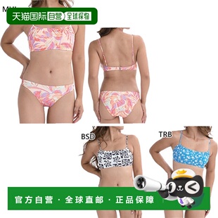 日本直邮Billabong 女士内置钢圈罩杯文胸比基尼休闲泳衣BF01C802