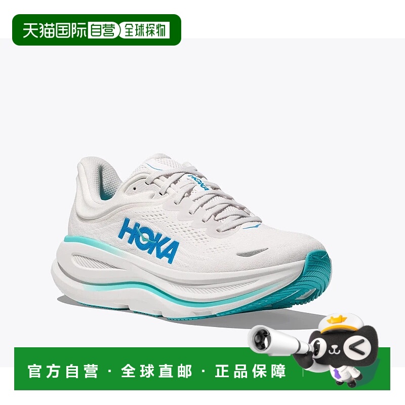 自营Hoka One One Bondi 9 1162011-WKB Sneakers Mens White Run