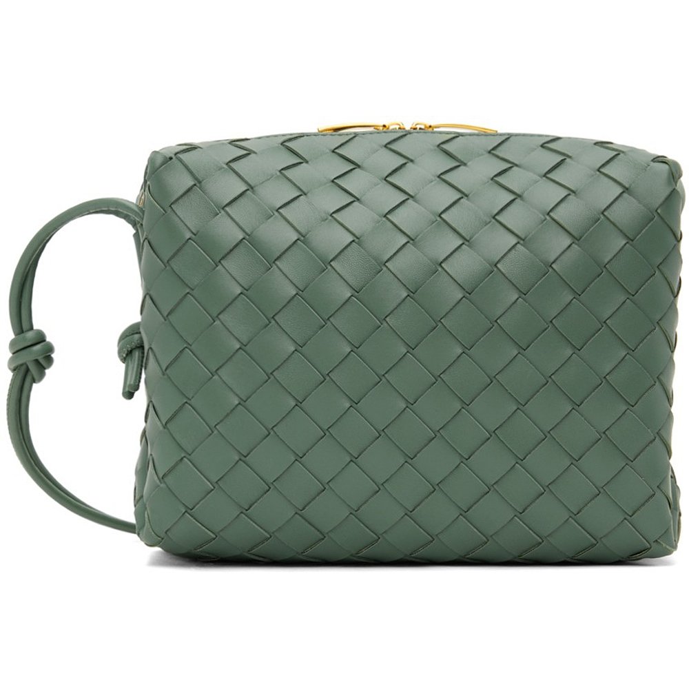 Bottega Veneta 葆蝶家 女士 绿色小号 Loop 相机包 723548V1G11