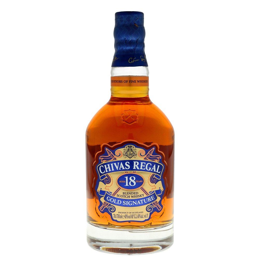 欧洲直邮Chivas芝华士18年苏格兰调和威士忌700ml40度甄选麦芽