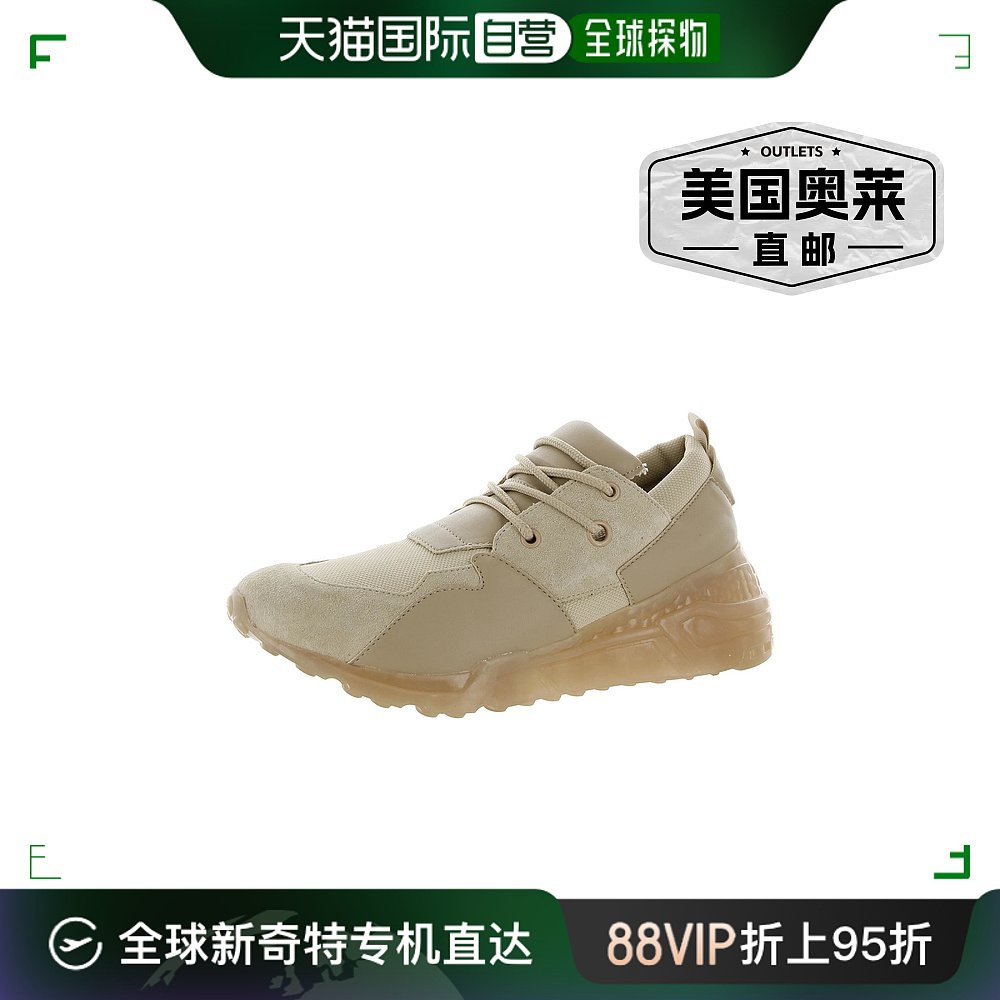 steve maddenCliff Womens Low Top Fashion Sneakers- tan【美