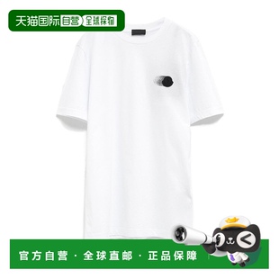 香港直邮MONCLER 男士 K10918C0002889A17001 白色 T恤 1h可退