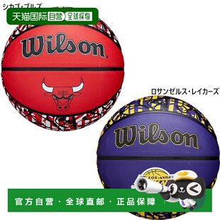 日本直邮Wilson威尔逊7号篮球男女B GRAFFITI户外使用7号Wilson威