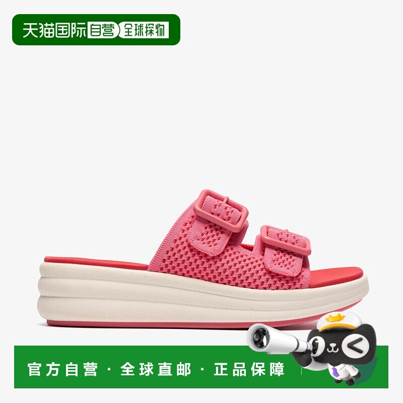 加拿大直邮Clarks Drift Faye 女士凉鞋与人字拖厚底图片