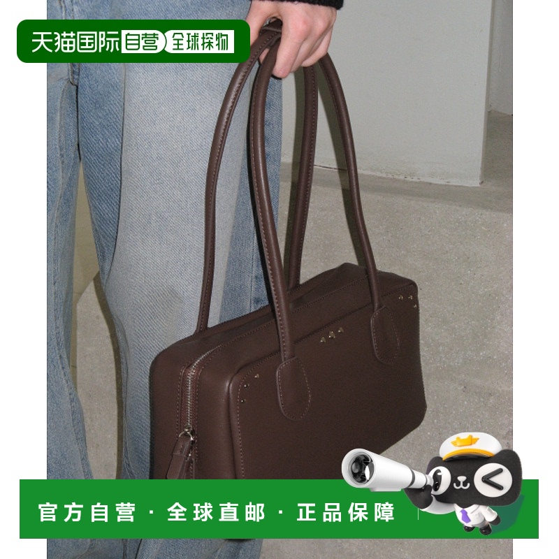 韩国直邮ROCKCAKE 女士包包RC24BG00600 Square Leather Stud Midd