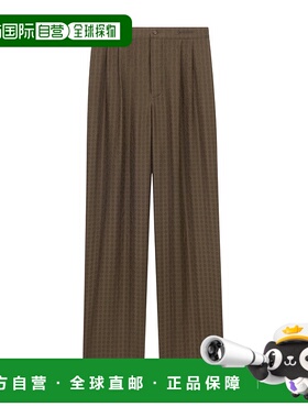 香港直邮Saint Laurent 松紧腰休闲裤 825314Y2M37阔腿裤