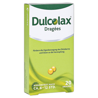 欧洲直邮德国药房Dulcolax乐可舒通便丸20粒便秘排宿便润肠清肠