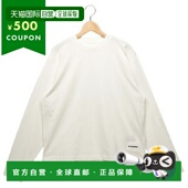 日本直邮JIL J4504 J40GC0002尺码 SANDER 女士有机棉T恤白色尺码