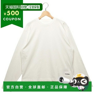 J40GC0002尺码 女士有机棉T恤白色尺码 J4504 SANDER 日本直邮JIL