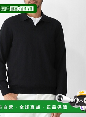 日本直邮Gran Sasso 男士长袖针织 Polo衫57189 14813 099 运动休