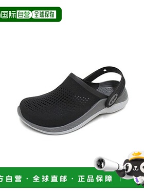 韩国直邮crocs LightRide 360 男式女式共享木屐拖鞋 黑色 206708