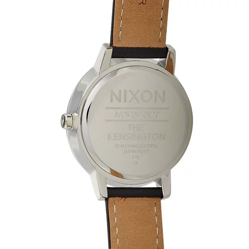 Черные кожаные часы Nixon Kensington с автономным управлением A108-000-00 — многие магазины в Америке
