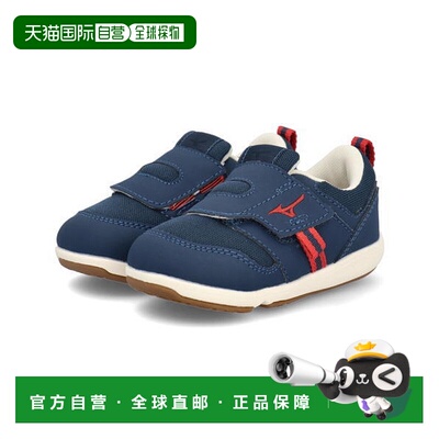 日本直邮Mizuno PLAMORE INFANT 2 婴儿鞋 脱穿简单 C1GD2232 01