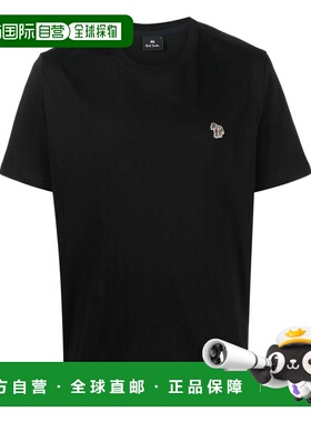 1h可退 香港直邮Paul Smith 男士 By and Polos T恤黑色T恤 M2R01