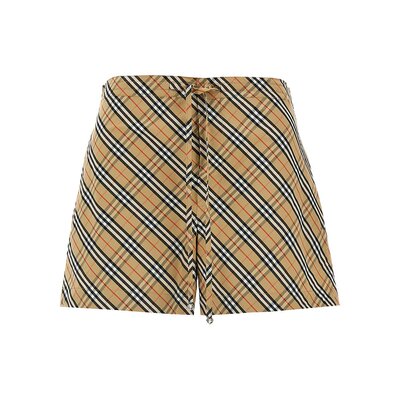 BURBERRY 女士短裤 8106943SANDIPCHECK SS2025 花色